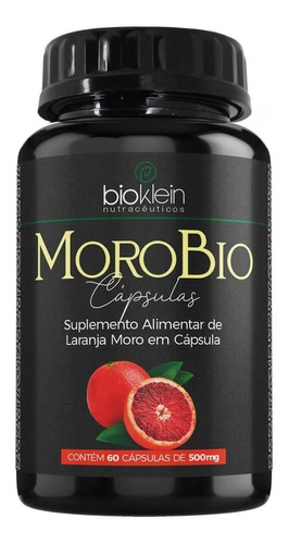 Suplemento Em Cápsulas Bioklein Alimentar Morobio Laranha Moro Em Frasco De 100g 60 Un