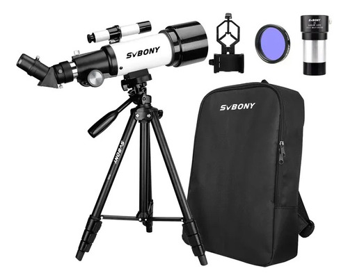 Svbony Sv501p 70mm Telescópio Astronômico Refrator (v.vídeo)