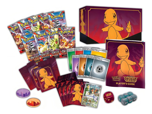 Pokemon Tcg Obsidian Flames Elite Trainer Box Original Inglés