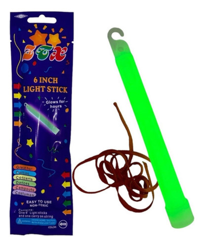 12 Barra Luminosa Neón Fiesta Glow Varita Cyalume