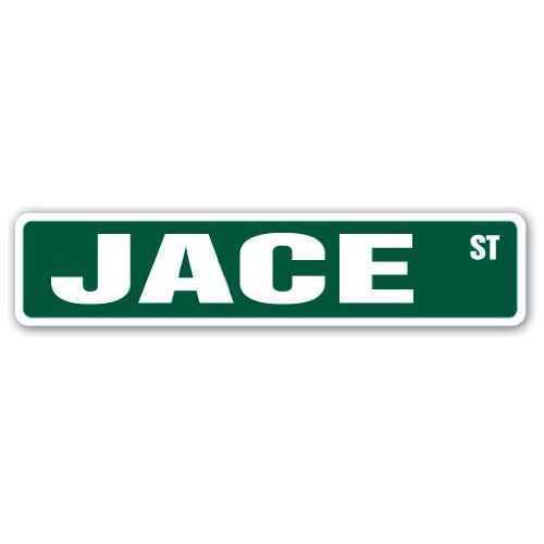 Señal De Calle Nombre  Jace  Habitación De Niños | I...