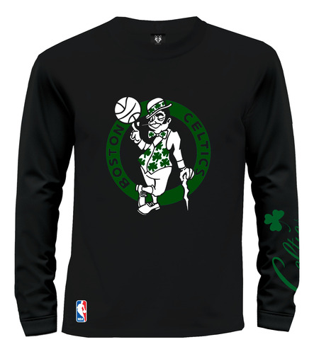 Camiseta Camibuzo Basketball Nba Boston Celtics Escudo
