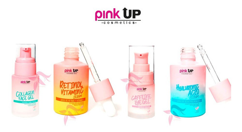 Tratamientos Y Suero Facial Skin Care | Pink Up | Paquete 4