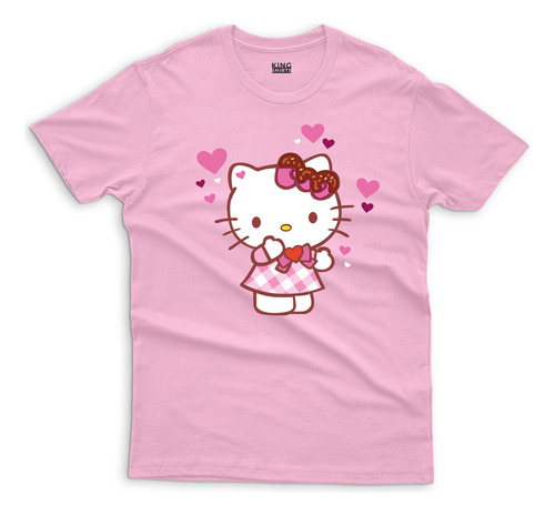 Combo Playeras Pareja Sanrio Helo Kitty Novios San Valentin