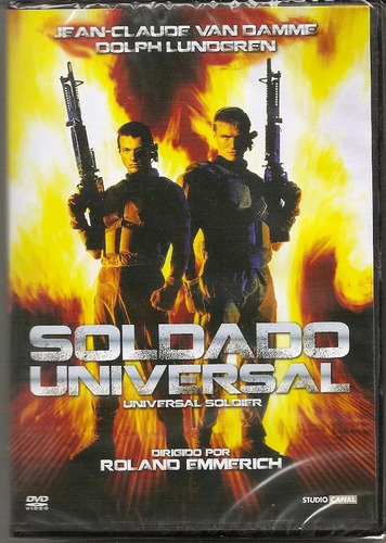 Dvd Original Soldado Universal - Van Damme - Sellada!