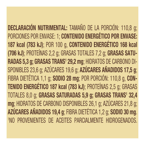 Helado Holanda Cornetto Brownie & Vainilla 190ml