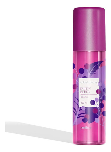 Purple Berry Colonia Colors In Nature 200 Ml - Ésika