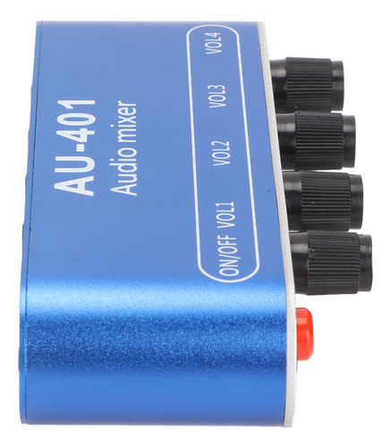 Amplificador Diy, Minimezclador Estéreo, 4 Entradas Y 1 Sali