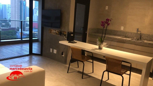 Imagem 3 de 15 de Apartamento Mobiliado - Uma Vaga 52,88 M² - V-103796