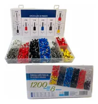 Comprar Terminais Elétricos Ilhós Tubular 0,25mm Até 10mm Caixa 1200