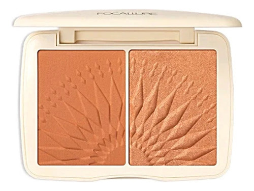 Focallure Paleta De Rubor Iluminador Monocromático Sunkissed