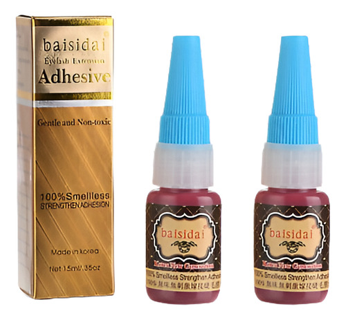 3pcs 15ml Individual Smell-less Pegamento Adhesivo Para Pest