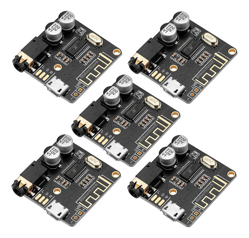 5 Unids Bluetooth Audio Receptor Board Bt 5.0 Amplificador D