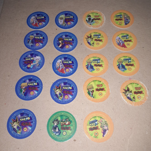 Tazos Metal Tazos Yu-gi-oh 1996