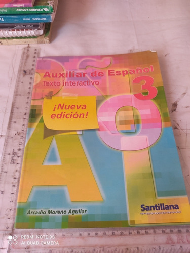 Auxiliar De Español 3 Arcadio Moreno Ed Santillana