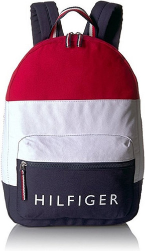 Tommy Hilfiger Backpack Patriot Colorblock Canvas E E U U