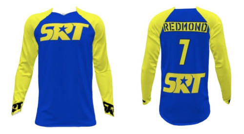 Playera Jersey Srt Pro-flo Ventilado Para Motocross Enduro