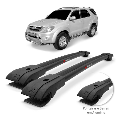 Travessa Larga Rack De Teto Toyota Sw4 2006 A 2010 