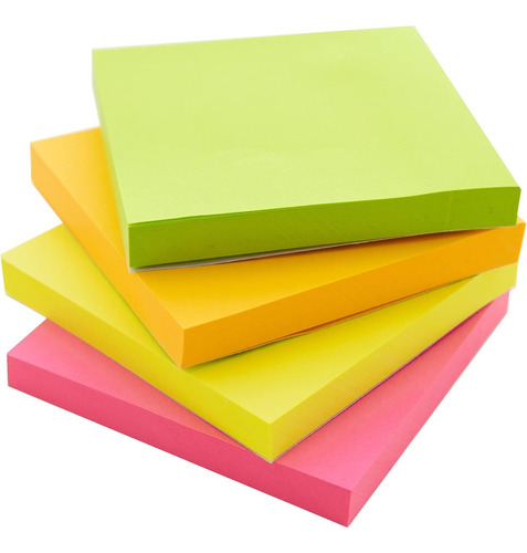 Post It O Taco Adhesivo Colores 400 Hojas