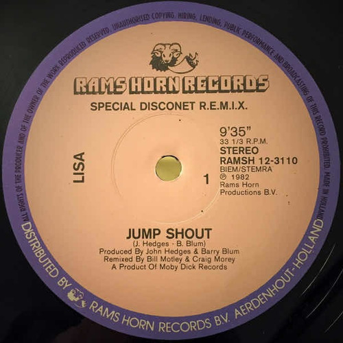 Jump Shout - Lisa (Usado)