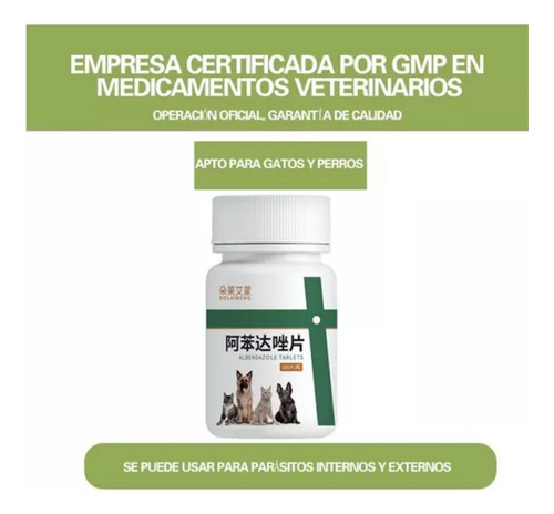 Comprimidos Para Parásitos Externos/internos De Perros 100 U