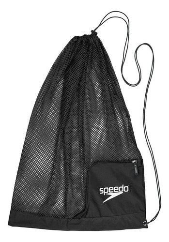 Mochila Malla Speedo Bag Ventilator Dlx Mesh 3 Color Negro