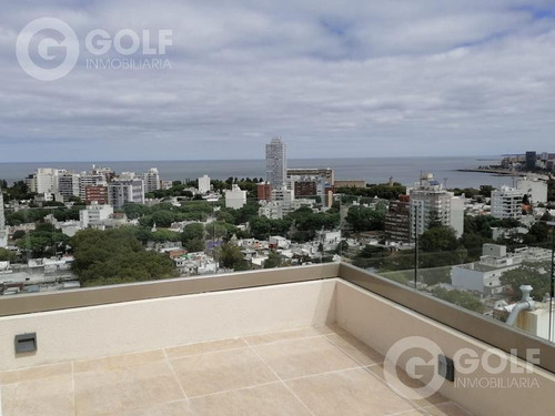 Alquilo Apartamento De 1 Dormitorio Con Terraza Al Frente, Garaje, Barbacoas, Punta Carretas