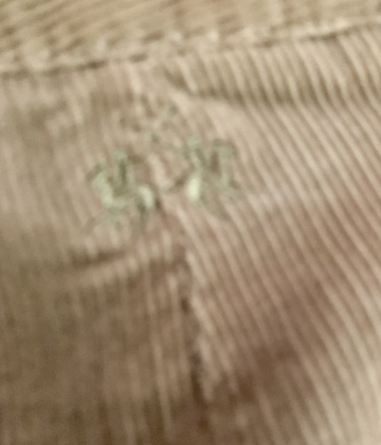 Pantalón La Martina Corderoy Recto Talle 5 (Usado)