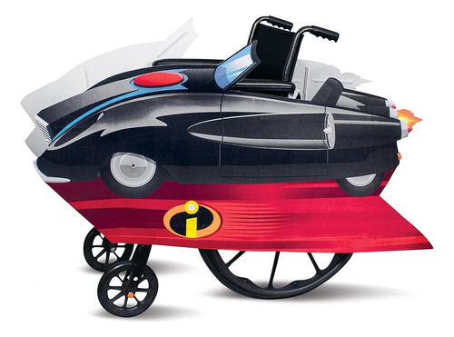 Disguise Incredibles Car Adaptive Wheelchair Cover For Kids,