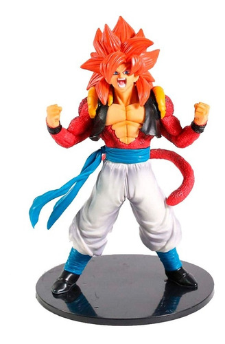 Figura Gogeta Ssj 4 Fusión Dragon Ball Z Serie Anime