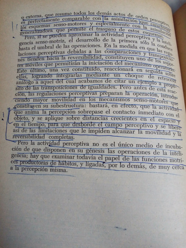 Psicología De La Inteligencia De J. Piaget (1975) (Usado)