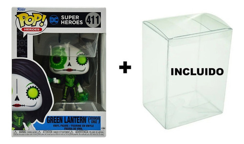 Dc Super Heroes Green Lantern Jessica Cruz #411 Heroes Funko
