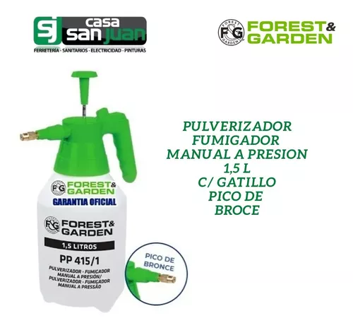 Pulverizador /fumigador manual a presion 1,5lts