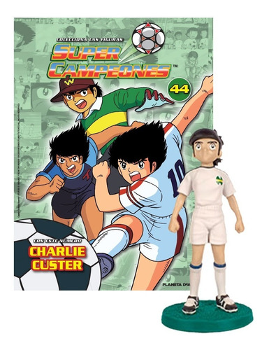 Figura Charlie Custer N°44 Super Campeones Coleccionable