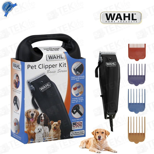Maquina Rasuradora Corta Pelo Para Perros Mascotas Wahl Casera Negra Cl