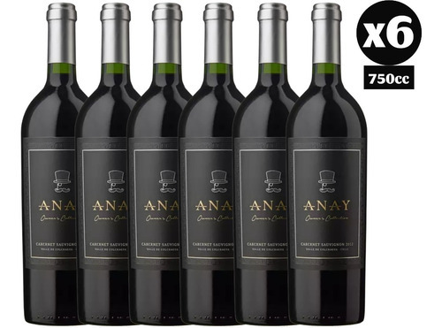 6x Vino Calcu Anay Owner's Collection Cabernet Sauvignon