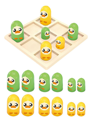 Juego Tic Tac Toe, Juego De Damas, Regalos Únicos Pato