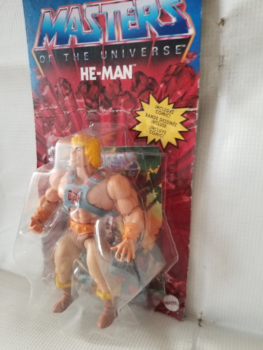 Figura De Accion He Man Masters Off The Universe 14 Exhibida (Usado)