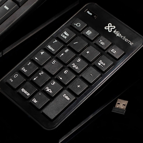 Imagen 3 de 8 de Teclado Numerico Inalambrico Numeros Pc Notebook