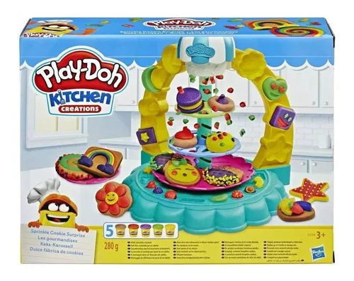 JUEGO DE PLASTILINA PLAY-DOH FABRICA DE GALLETAS PLAY-DOH EDAD: + DE 3 AÑOS