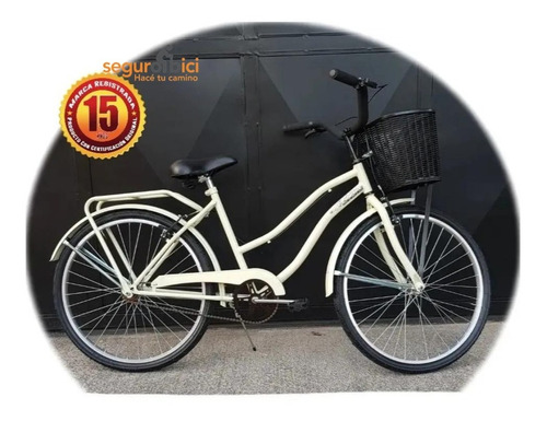 Bicicleta Paseo Dama Rod 26 Playera Con Poliza Asegurada