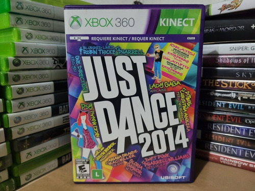 Jogo Para Kinect Just Dance 2014 Xbox 360 Original Mídia Pt