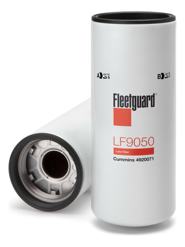 Lf9050 Filtro Aceite 57139 Bd7176 P550775 Flujo Dual Cummins