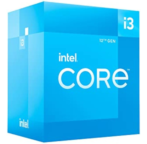 Cpu Intel Core I3-12100 Alder Lake Lga 1700 3.3 Ghz Quad-cor