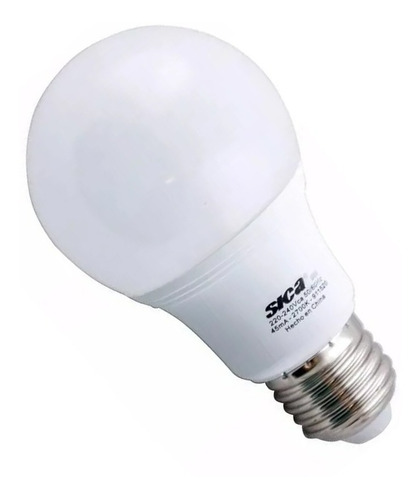 Lampara Led Sica 220v 9 W A60 E27 Luz Dia 9w Pack X 30