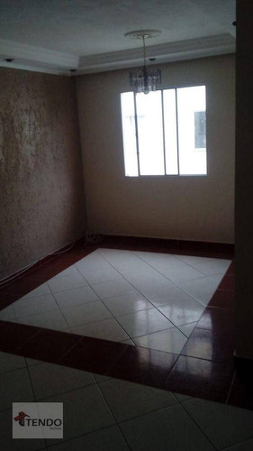 Imagem 13 de 18 de Imob03 - Apartamento Com 2 Dormitórios À Venda, 53 M² Por R$ 208.000 - Parque São Vicente - Mauá/sp - Ap3047