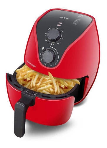 Fritadeira Elétrica 4l 127v 1500w Multilaser Vermelha Ce083