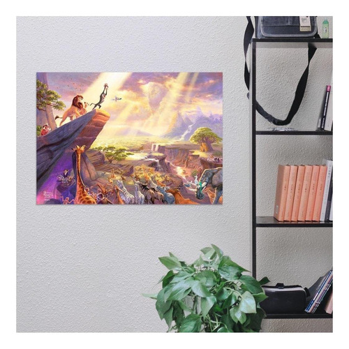 Mightyprint Disney El Rey León Circle Of Life Pride Rock