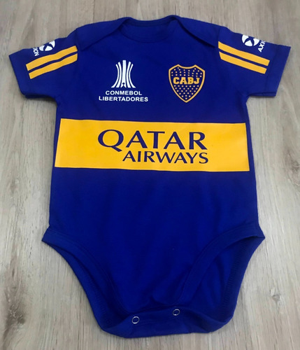 Bodys Bebé Boca Juniors Personalizado