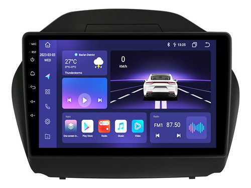 Estéreo Carplay 2+32g Para Hyundai Ix35 2011-2017